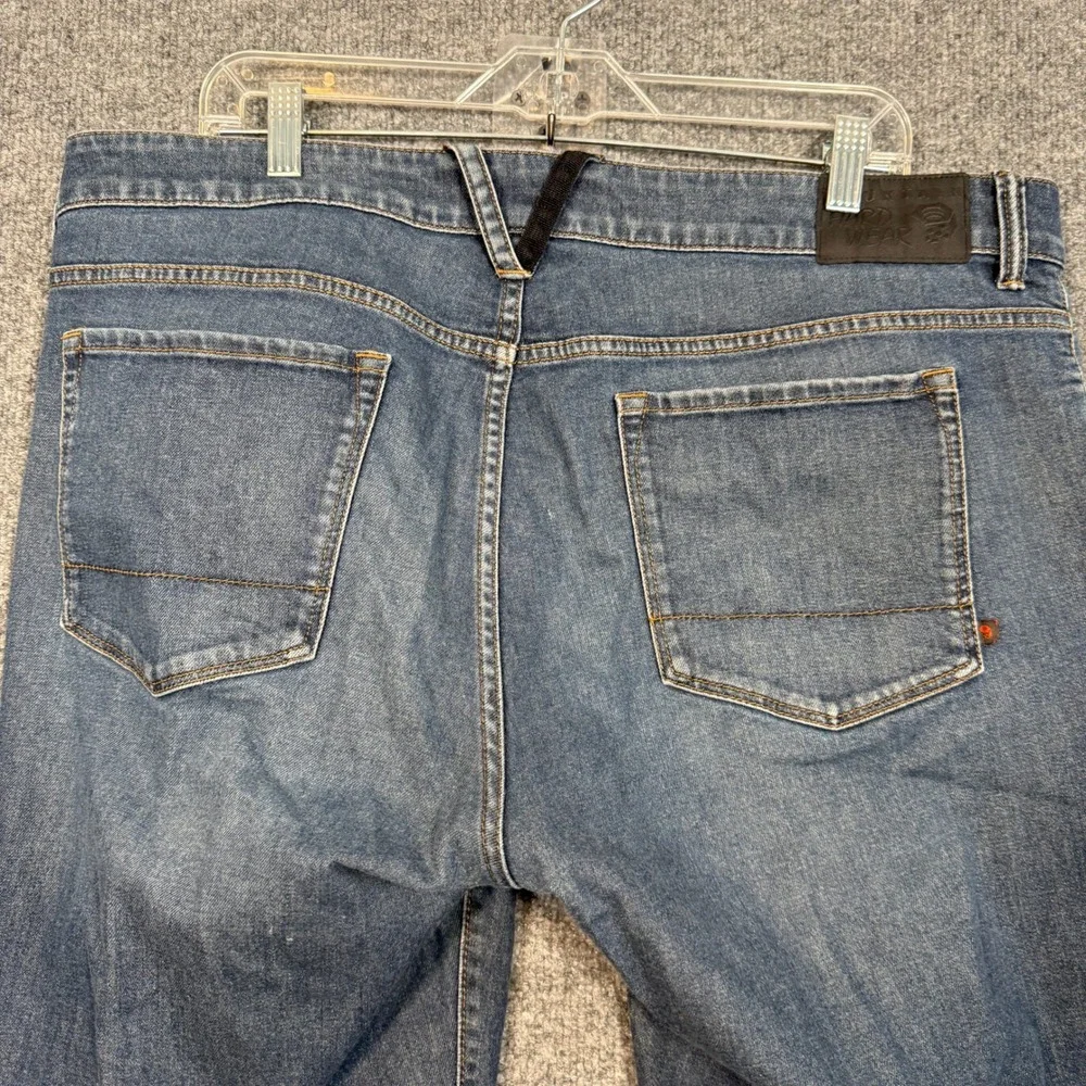 Mountain Hardwear Jeans Mens 38x32 Blue Straight Leg Stretch Outdoor Denim Pants